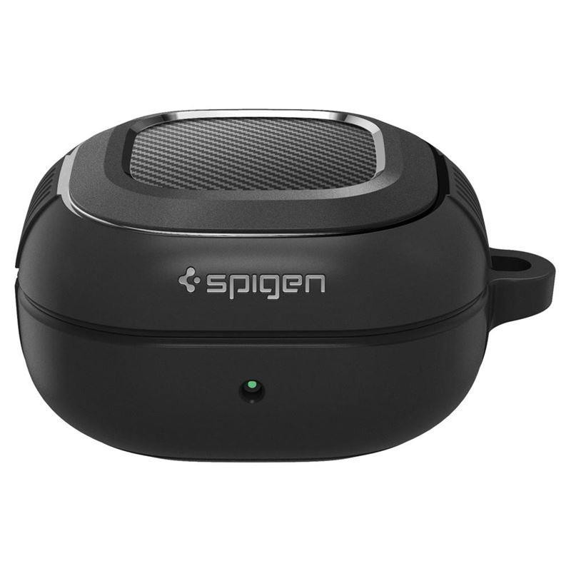 Spigen Rugged Armor dėklas, skirtas Samsung Galaxy Buds 2 Pro / 2 / LIVE / Pro - matinė juoda