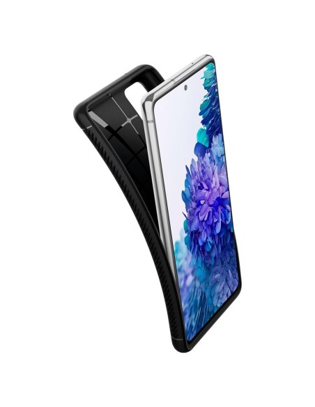 Spigen Rugged Armor dėklas, skirtas Samsung Galaxy S20 FE - matinė juoda Spigen Rugged Armor dėklas, skirtas Samsung Galaxy S20 FE - matinė juoda