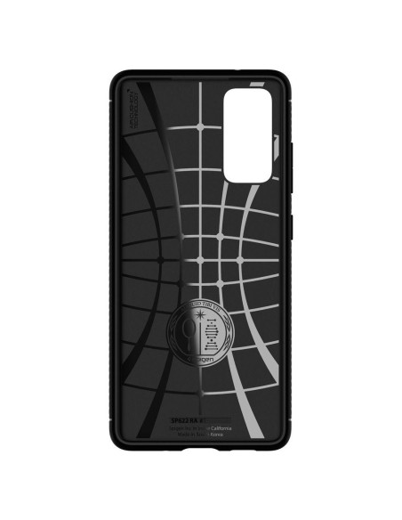 Spigen Rugged Armor dėklas, skirtas Samsung Galaxy S20 FE - matinė juoda Spigen Rugged Armor dėklas, skirtas Samsung Galaxy S20 FE - matinė juoda