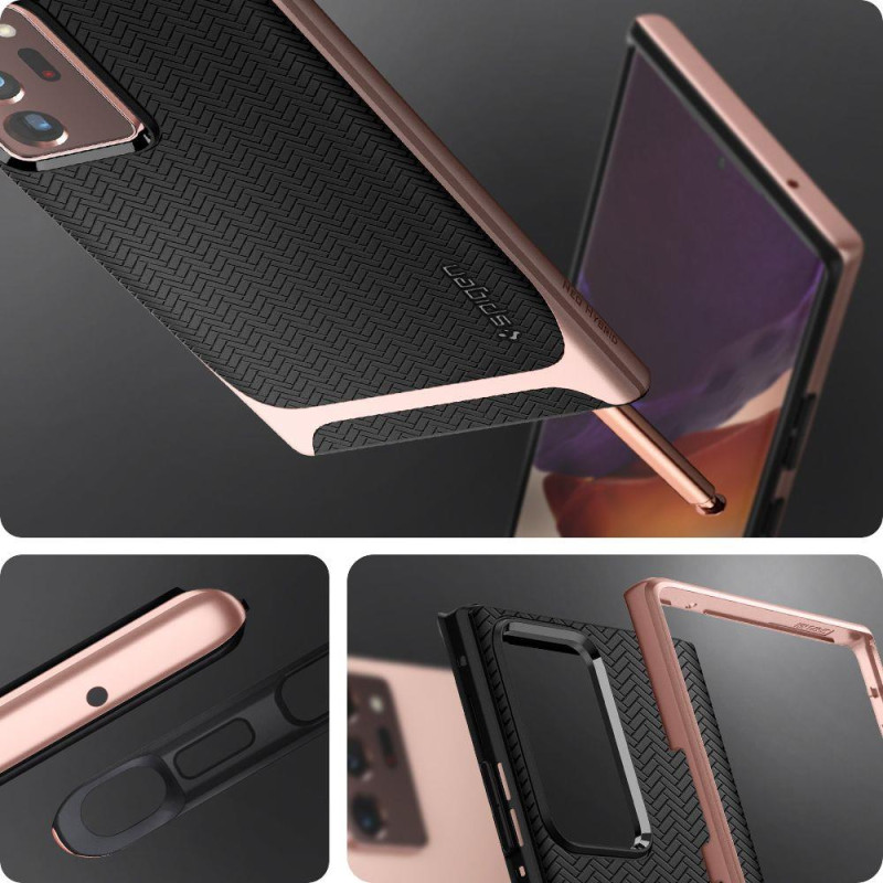 Spigen Neo Hybrid dėklas, skirtas Samsung Galaxy Note 20 Ultra - rudas