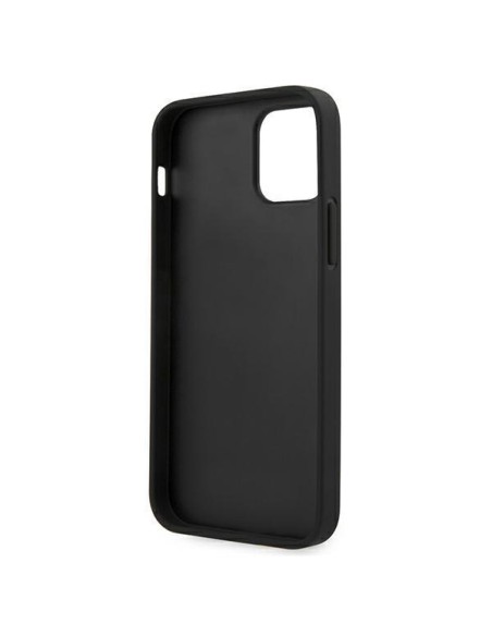 BMW Signature Logo Imprint dėklas iPhone 12 / iPhone 12 Pro - juodas BMW Signature Logo Imprint dėklas iPhone 12 / iPhone 12 Pro - juodas