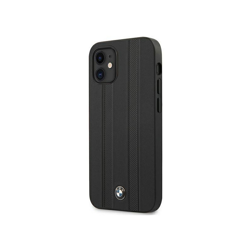 BMW Signature Tire Marks dėklas iPhone 12 mini - juodas