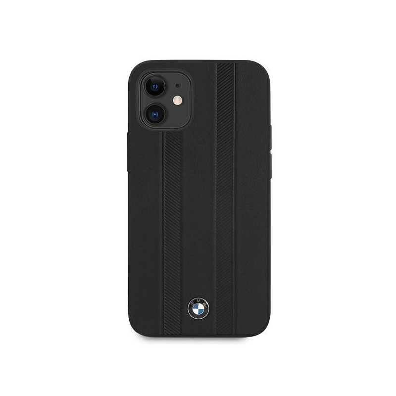 BMW Signature Tire Marks dėklas iPhone 12 mini - juodas