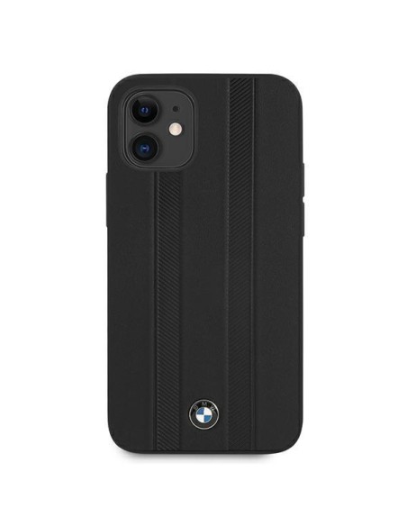 BMW Signature Tire Marks dėklas iPhone 12 mini - juodas BMW Signature Tire Marks dėklas iPhone 12 mini - juodas