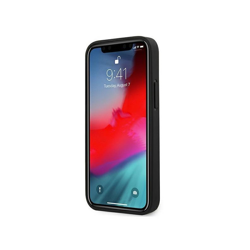 BMW Signature Tire Marks dėklas iPhone 12 mini - juodas