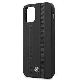 BMW Signature Tire Marks dėklas iPhone 12 mini - juodas