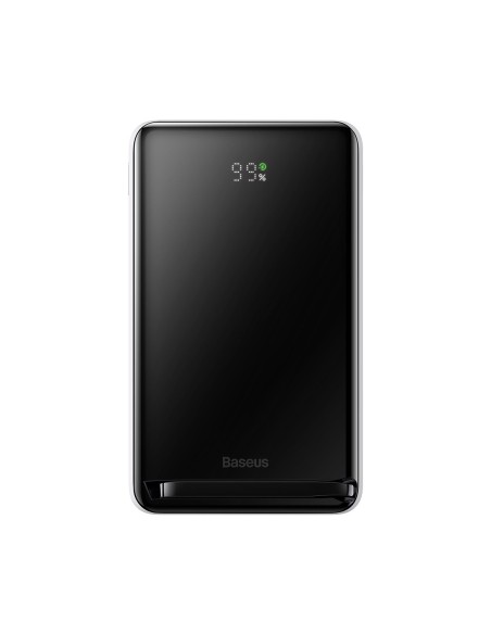 Maitinimo bankas su belaidžiu įkrovimu MagSafe 10000mAh 20W USB-C laidas 0,5m baltas Maitinimo bankas su belaidžiu įkrovimu MagSafe 10000mAh 20W USB-C laidas 0,5m baltas