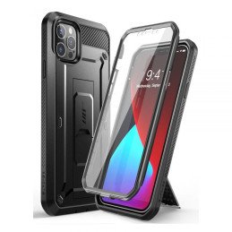 Supcase Unicorn Beetle Pro dėklas iPhone 12 / iPhone 12 Pro - juodas