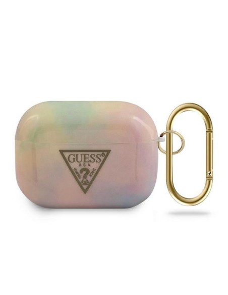 Guess Tie & Dye Collection dėklas, skirtas AirPods Pro – rožinis Guess Tie & Dye Collection dėklas, skirtas AirPods Pro – rožinis