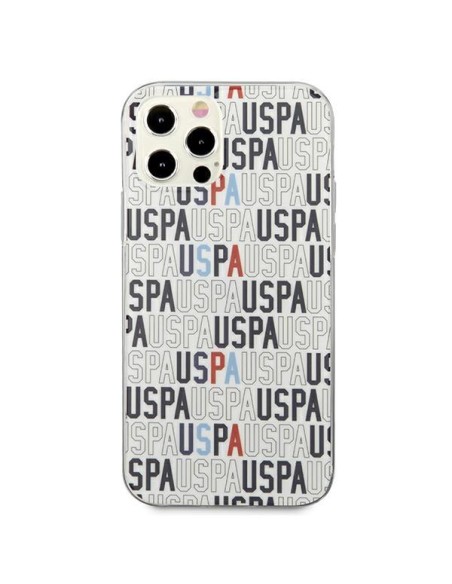 JAV Polo Assn byla Mania Collection logotipas iPhone 12 Pro Max - baltas JAV Polo Assn byla Mania Collection logotipas iPhone 12 Pro Max - baltas