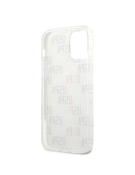 JAV Polo Assn byla Mania Collection logotipas iPhone 12 Pro Max - baltas JAV Polo Assn byla Mania Collection logotipas iPhone 12 Pro Max - baltas