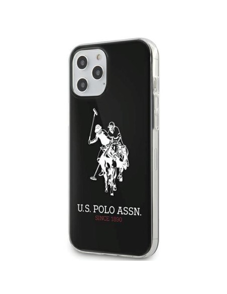 JAV Polo Assn byla Blizgus didelis logotipas, skirtas iPhone 12 Pro Max – juodas JAV Polo Assn byla Blizgus didelis logotipas, skirtas iPhone 12 Pro Max – juodas