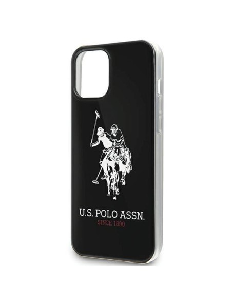 JAV Polo Assn byla Blizgus didelis logotipas, skirtas iPhone 12 Pro Max – juodas JAV Polo Assn byla Blizgus didelis logotipas, skirtas iPhone 12 Pro Max – juodas