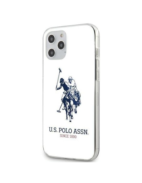 JAV Polo Assn byla Didelis blizgus logotipas, skirtas iPhone 12 Pro Max – baltas JAV Polo Assn byla Didelis blizgus logotipas, skirtas iPhone 12 Pro Max – baltas