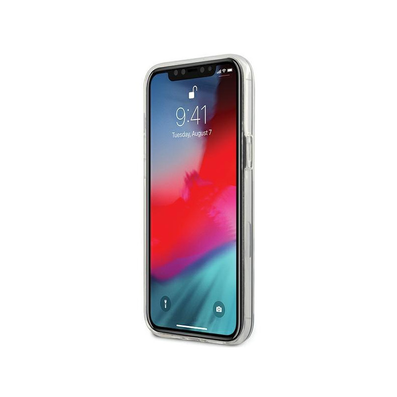 JAV Polo Assn byla Didelis blizgus logotipas, skirtas iPhone 12 Pro Max – baltas