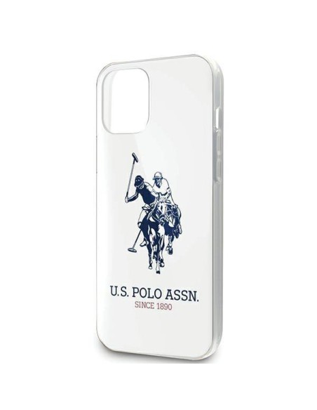 JAV Polo Assn byla Didelis blizgus logotipas, skirtas iPhone 12 Pro Max – baltas JAV Polo Assn byla Didelis blizgus logotipas, skirtas iPhone 12 Pro Max – baltas