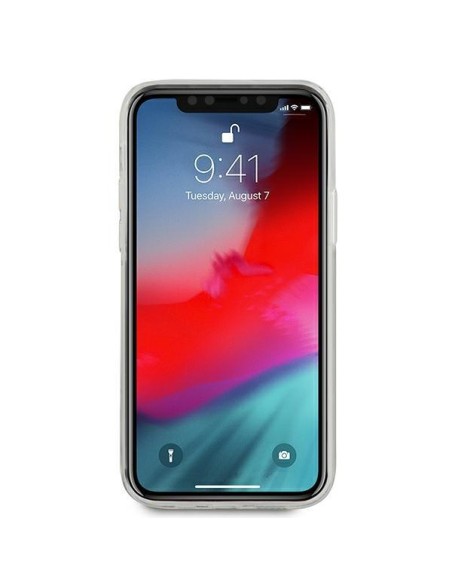 JAV Polo Assn byla Gradiento raštų kolekcija, skirta iPhone 12 / iPhone 12 Pro – mėlyna JAV Polo Assn byla Gradiento raštų kolekcija, skirta iPhone 12 / iPhone 12 Pro – mėlyna