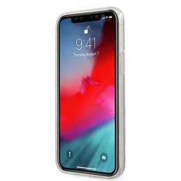 JAV Polo Assn byla Gradiento raštų kolekcija, skirta iPhone 12 / iPhone 12 Pro – raudona ir mėlyna