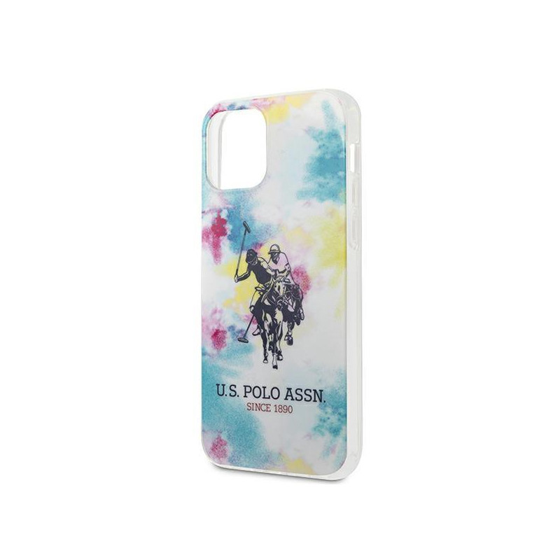 JAV Polo Assn byla Tie & Dye kolekcija, skirta iPhone 12 / iPhone 12 Pro – įvairiaspalvė