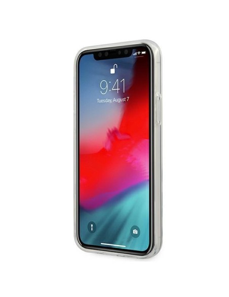 JAV Polo Assn byla Gradiento raštų kolekcija, skirta iPhone 12 mini – mėlyna JAV Polo Assn byla Gradiento raštų kolekcija, skirta iPhone 12 mini – mėlyna