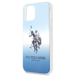 JAV Polo Assn byla Gradiento raštų kolekcija, skirta iPhone 12 mini – mėlyna