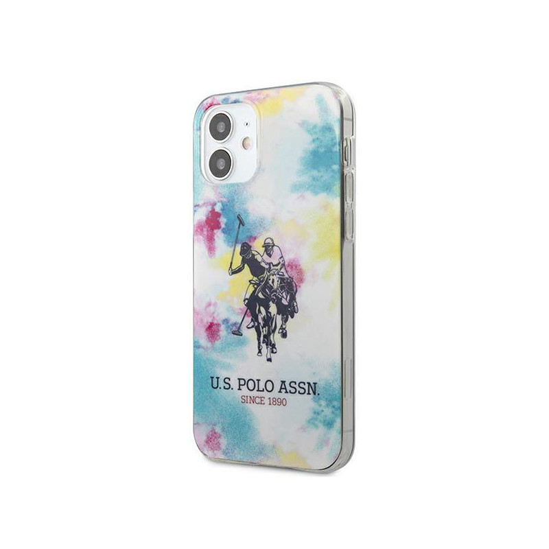 JAV Polo Assn byla Tie & Dye kolekcija iPhone 12 mini - įvairiaspalvė