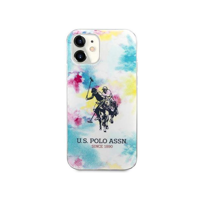 JAV Polo Assn byla Tie & Dye kolekcija iPhone 12 mini - įvairiaspalvė