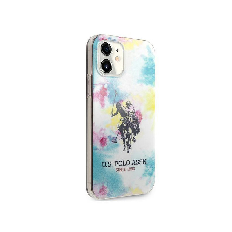 JAV Polo Assn byla Tie & Dye kolekcija iPhone 12 mini - įvairiaspalvė