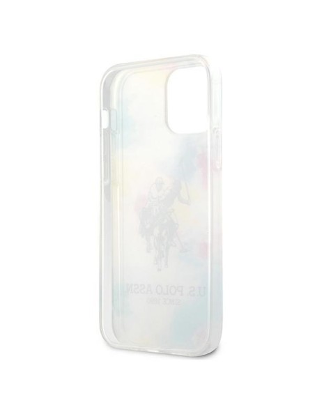 JAV Polo Assn byla Tie & Dye kolekcija iPhone 12 mini - įvairiaspalvė JAV Polo Assn byla Tie & Dye kolekcija iPhone 12 mini - įvairiaspalvė