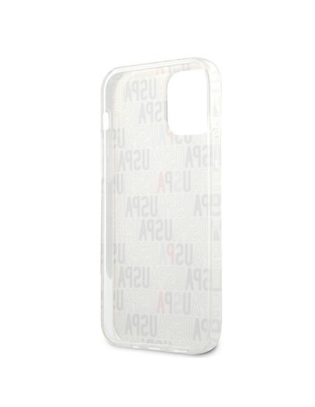 JAV Polo Assn byla Mania Collection logotipas iPhone 12 mini - baltas