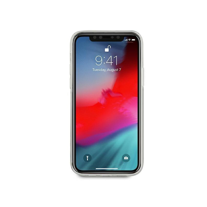 JAV Polo Assn byla Trispalvė kolekcija iPhone 12 mini - balta