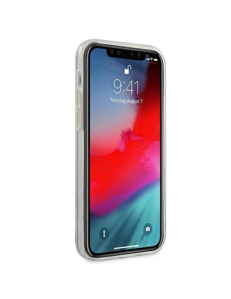 JAV Polo Assn byla Trispalvė kolekcija iPhone 12 mini - balta JAV Polo Assn byla Trispalvė kolekcija iPhone 12 mini - balta