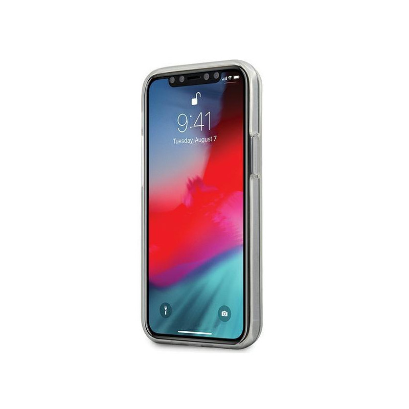 JAV Polo Assn byla Shiny Big Logo iPhone 12 mini - balta