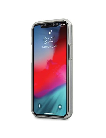 JAV Polo Assn byla Shiny Big Logo iPhone 12 mini - balta