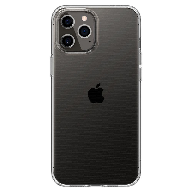 Spigen Liquid Crystal dėklas iPhone 12 / iPhone 12 Pro - skaidrus