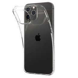 Spigen Liquid Crystal dėklas iPhone 12 / iPhone 12 Pro - skaidrus