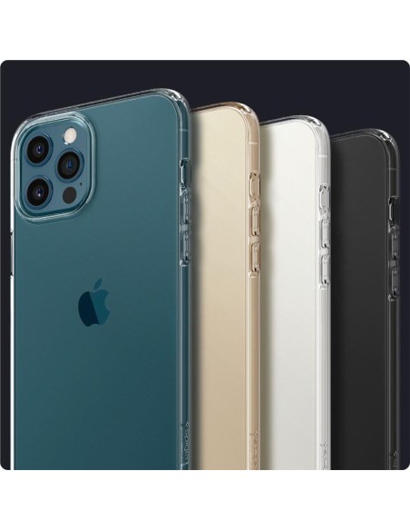 Spigen Liquid Crystal dėklas iPhone 12 / iPhone 12 Pro - skaidrus Spigen Liquid Crystal dėklas iPhone 12 / iPhone 12 Pro - skaidrus