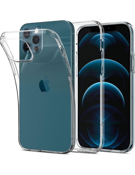 Spigen Liquid Crystal dėklas iPhone 12 / iPhone 12 Pro - skaidrus Spigen Liquid Crystal dėklas iPhone 12 / iPhone 12 Pro - skaidrus