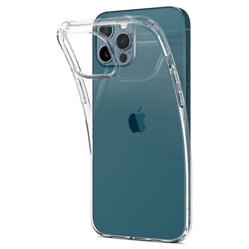 Spigen Liquid Crystal dėklas iPhone 12 / iPhone 12 Pro - skaidrus
