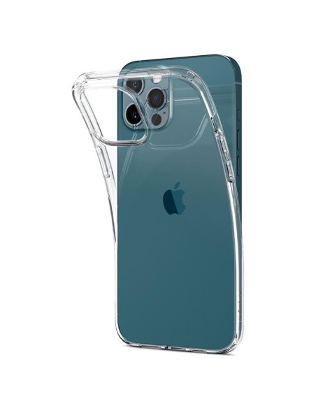 Spigen Liquid Crystal dėklas iPhone 12 / iPhone 12 Pro - skaidrus Spigen Liquid Crystal dėklas iPhone 12 / iPhone 12 Pro - skaidrus
