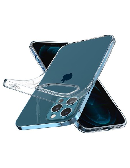 Spigen Liquid Crystal dėklas iPhone 12 / iPhone 12 Pro - skaidrus Spigen Liquid Crystal dėklas iPhone 12 / iPhone 12 Pro - skaidrus