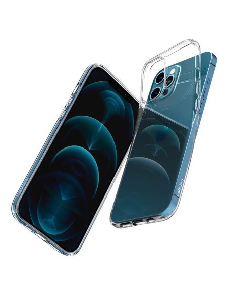 Spigen Liquid Crystal dėklas iPhone 12 / iPhone 12 Pro - skaidrus Spigen Liquid Crystal dėklas iPhone 12 / iPhone 12 Pro - skaidrus