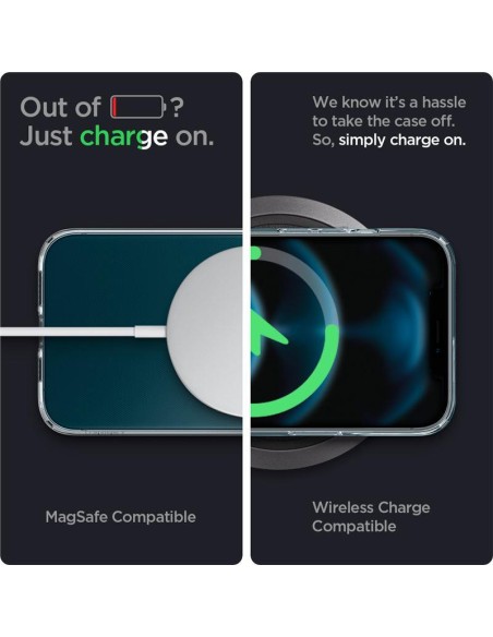 Spigen Liquid Crystal dėklas iPhone 12 / iPhone 12 Pro - skaidrus Spigen Liquid Crystal dėklas iPhone 12 / iPhone 12 Pro - skaidrus