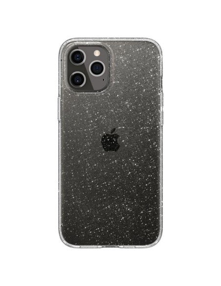 Spigen Liquid Crystal dėklas iPhone 12 / iPhone 12 Pro - skaidrus ir blizgantis Spigen Liquid Crystal dėklas iPhone 12 / iPhone 12 Pro - skaidrus ir blizgantis