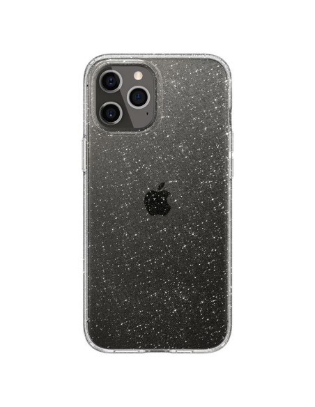 Spigen Liquid Crystal dėklas iPhone 12 / iPhone 12 Pro - skaidrus ir blizgantis Spigen Liquid Crystal dėklas iPhone 12 / iPhone 12 Pro - skaidrus ir blizgantis