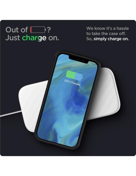 Spigen Tough Armor dėklas iPhone 12 / iPhone 12 Pro - juodas