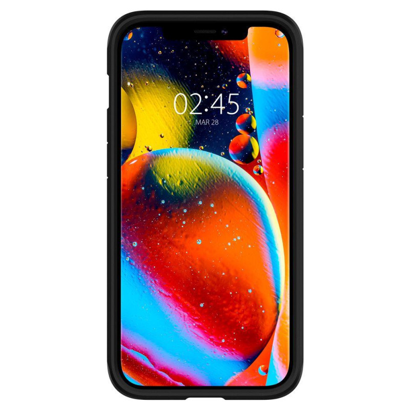 Spigen Tough Armor dėklas iPhone 12 / iPhone 12 Pro - juodas