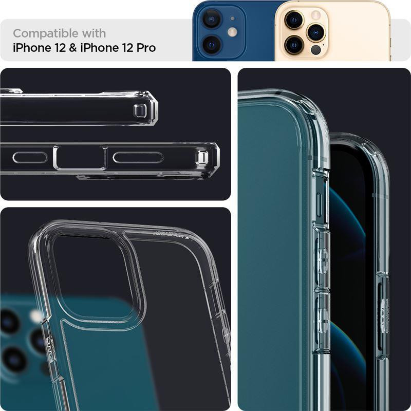 Spigen Ultra Hybrid dėklas iPhone 12 / iPhone 12 Pro - skaidrus Spigen Ultra Hybrid dėklas iPhone 12 / iPhone 12 Pro - skaidrus
