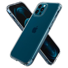 Spigen Ultra Hybrid dėklas iPhone 12 / iPhone 12 Pro - skaidrus