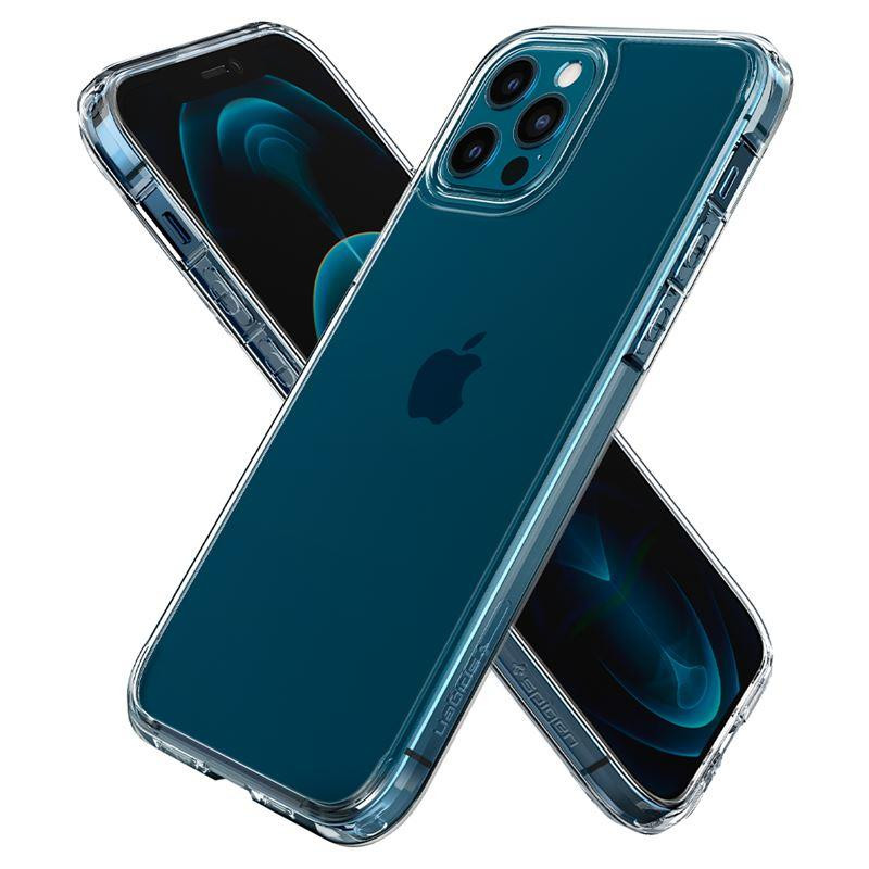 Spigen Ultra Hybrid dėklas iPhone 12 / iPhone 12 Pro - skaidrus